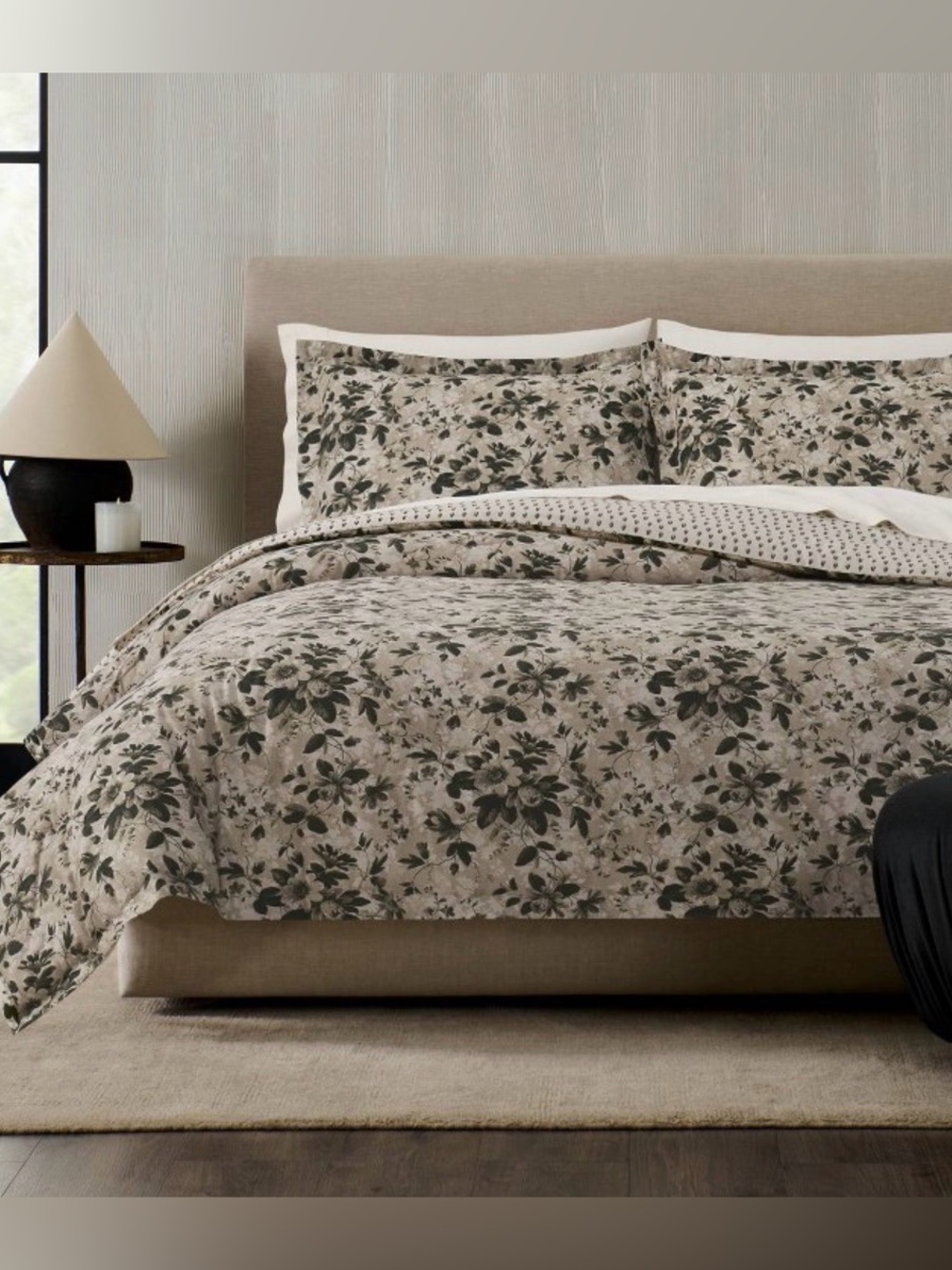 New Jeremiah Brent Floral Comforter Set Size Queen
